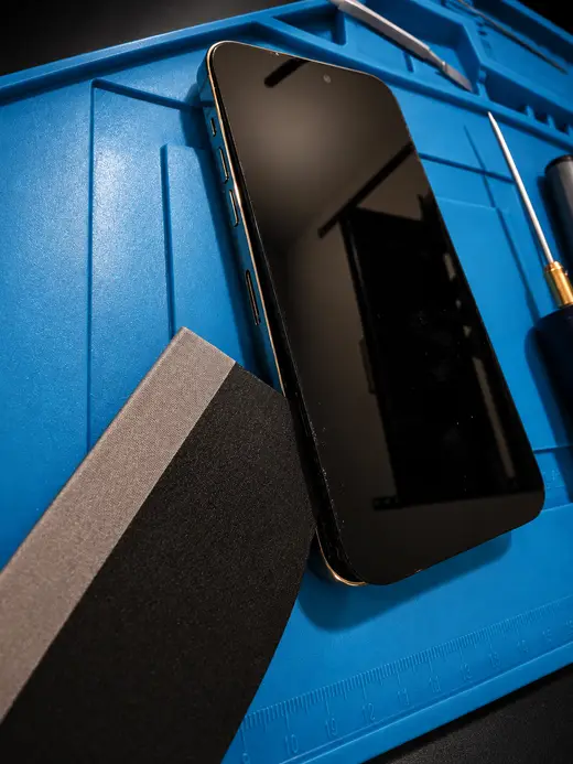 آيفون 14 برو ماكس بعد تركيب الشاشة الجديدة - iPhone 14 Pro Max new screen installed